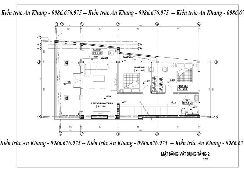Mẫu Nhà Phố 2 Tầng Đẹp Phong Cách Hiện Đại Tại Ứng Hoà