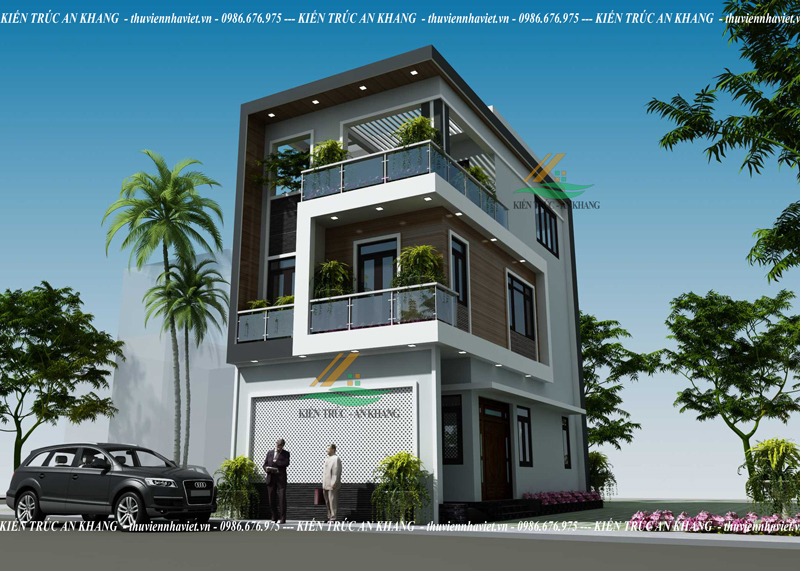 Mẫu Nhà Ống Đẹp 3 Tầng 6M Hiện Đại Thiết Kế Uy Tín Giá Rẻ Tại Ứng Hoà
